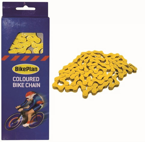Bikeplan yellow bike chain - bikeplan,