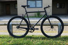 Black Teman Single Speed bike