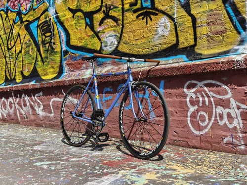 Peugeot fixed gear bicycle - ,