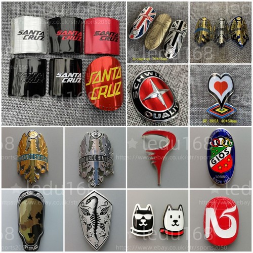 Metal head badge - head, bmx