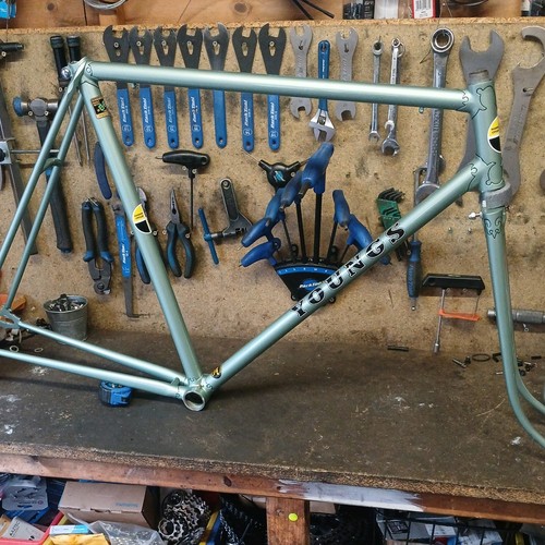 Vintage youngs track bicycle - track,